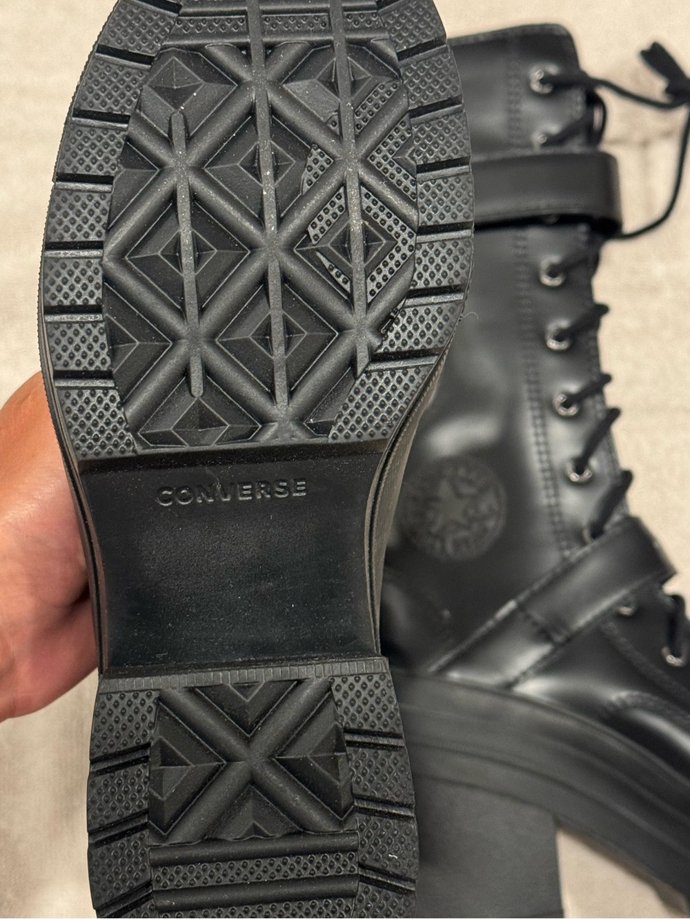 Converse Chuck 70 De LUXE Heel | Platform boots | black | Size 6 - Picture 7 of 7